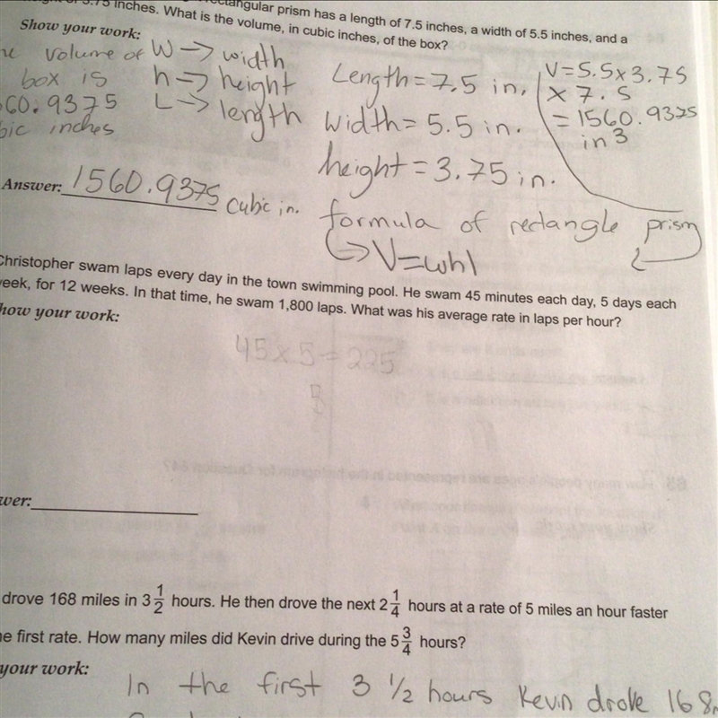 Christopher swim laps every day in town swimming pool swim 45 minutes each day five-example-1