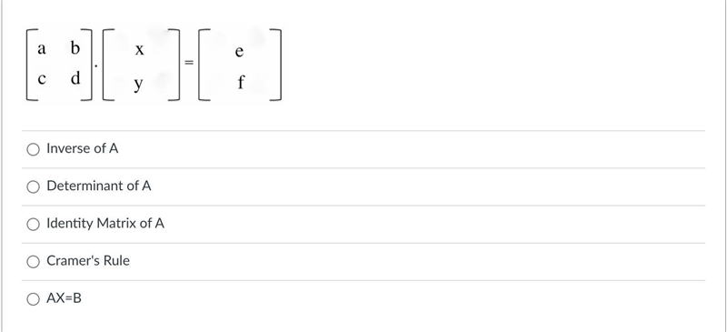 Matrices are used to solve systems of equations. There are many ways to accomplish-example-1