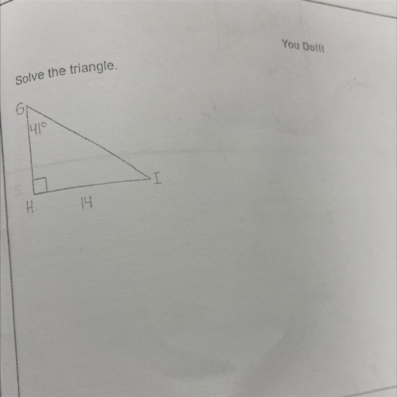 I need help solving this problem. It is solving right triangles-example-1