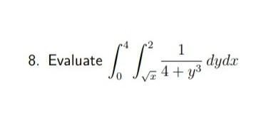 Evaluate the following double integral.​-example-1