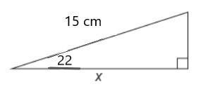 What is the value of x in the triangle? Round your final answer to the nearest hundredth-example-1