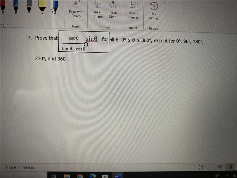 Open the image attached belowProve that:sec n/(tan n + cot n) = sin n-example-1