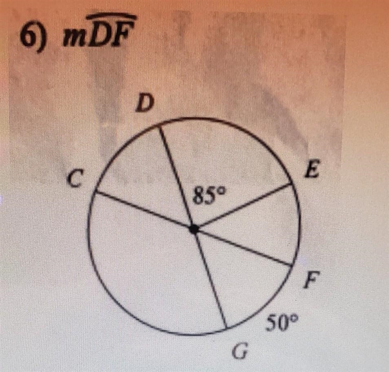 find the measure of the arc or angle. assume that the segments to be diameters or-example-1