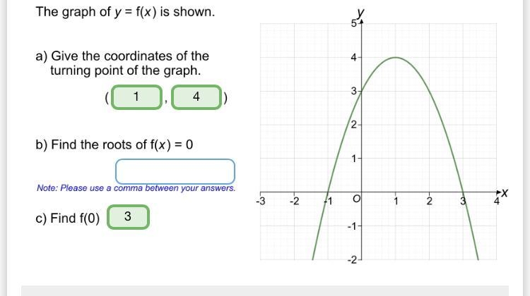 I need help with B find the roots-example-1