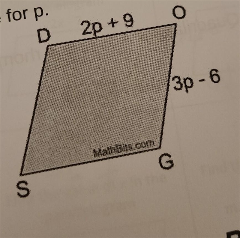 Solve for p..........​-example-1