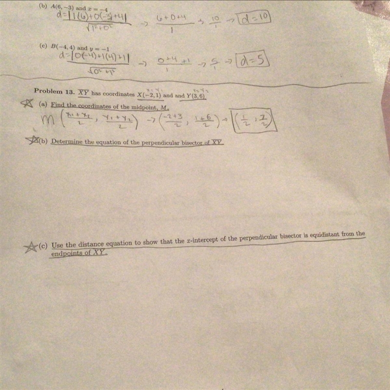 I understand the first part of problem 13 but I don’t know how to do the next parts-example-1