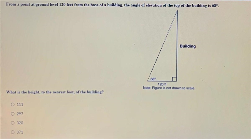 What is the height to the nearest foot of the building?-example-1