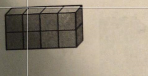 In the picture below, how many unit cubes does it take to make the rectangular prism-example-1