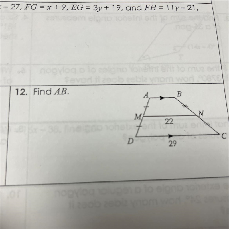 Find AB А. B N M -3. finele ooie 7 35. D 22 uz to с 29-example-1