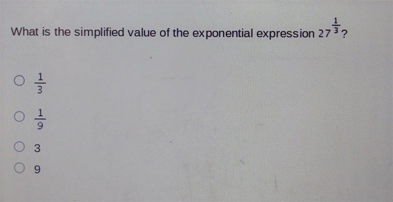 What is the simplified value of the exponential expression​-example-1