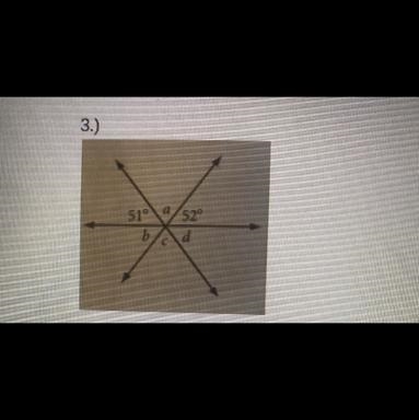 Without using a protractor, but with the aide of the linear pair theorem and the vertical-example-1