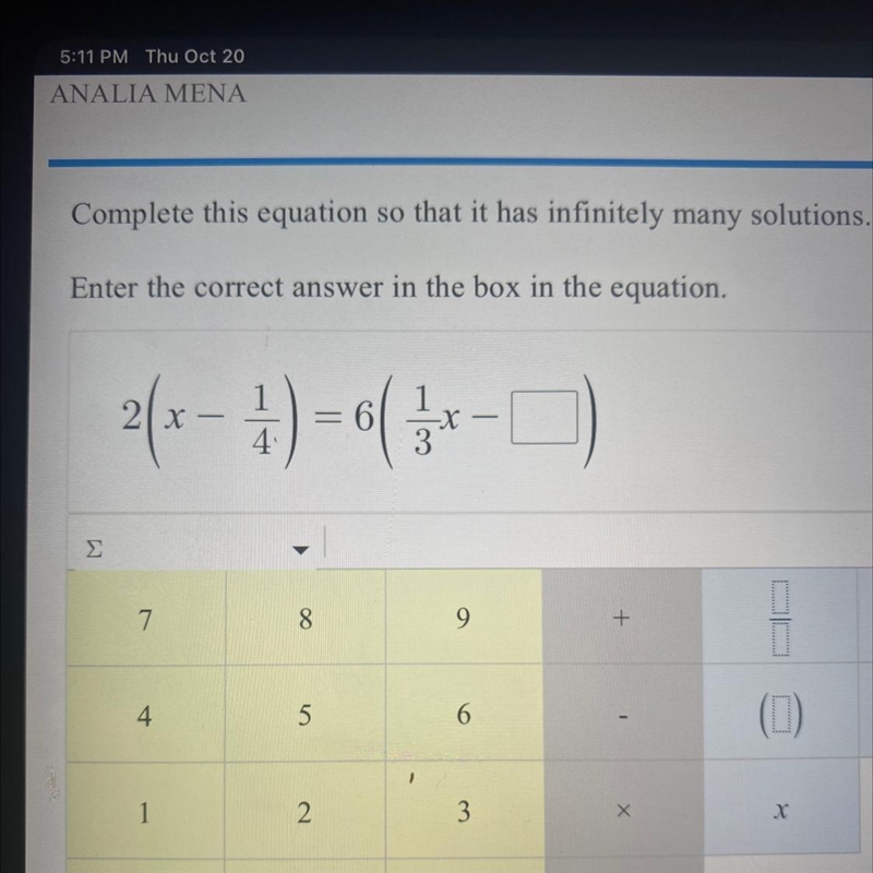 2(x1/4) = 6(1/3x- ___)-example-1