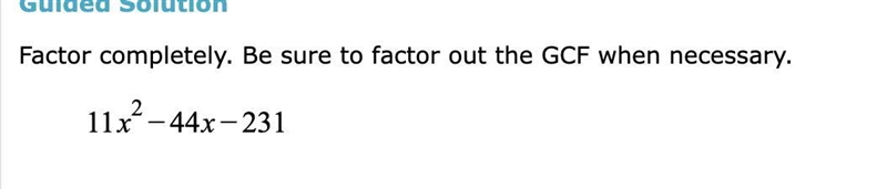 Factoring completely i am stuck, I got x to the power of 2 -4x-21-example-1