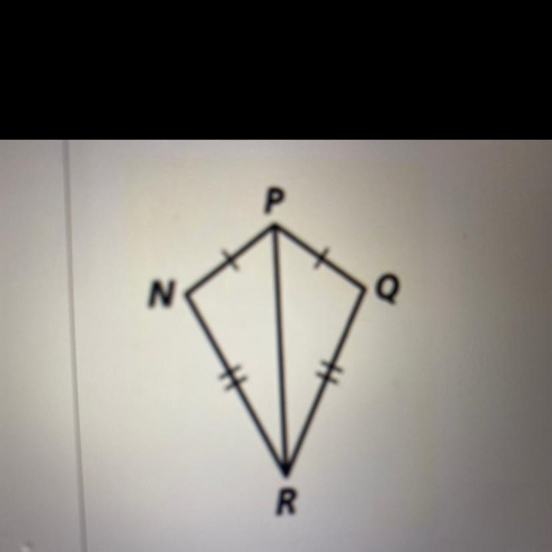 Determine the Theorem or Postulate that proves triangle congruence. If the triangles-example-1