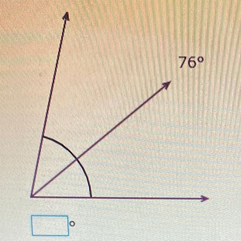 After bisecting an angle measuring 76, Heather has two angles. What is the measure-example-1