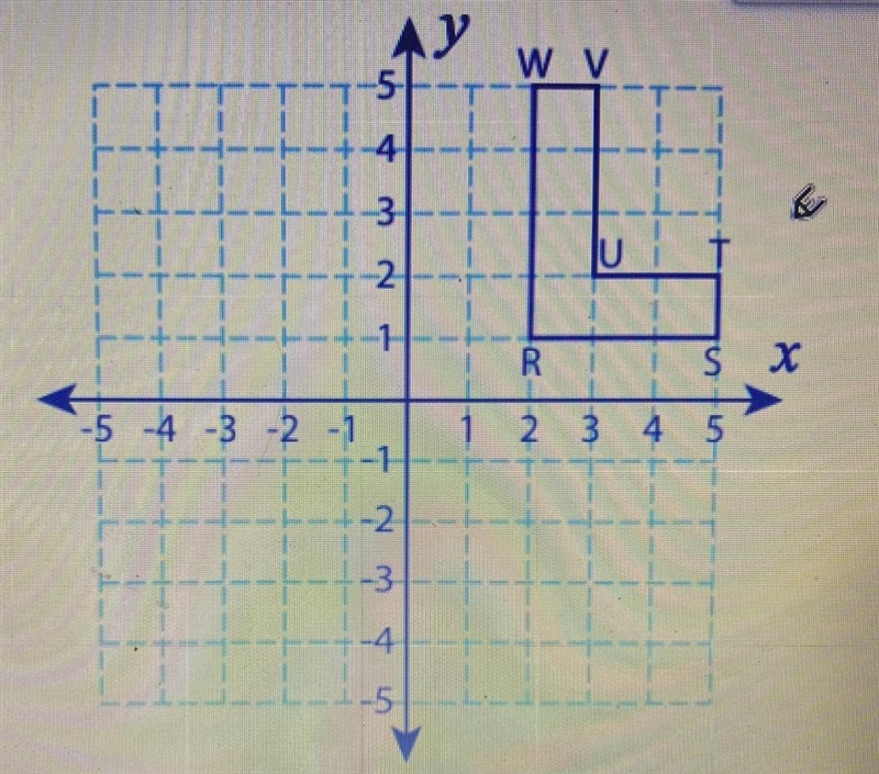 Rotate the figure 90 degrees clockwise then translate 4 units left-example-1