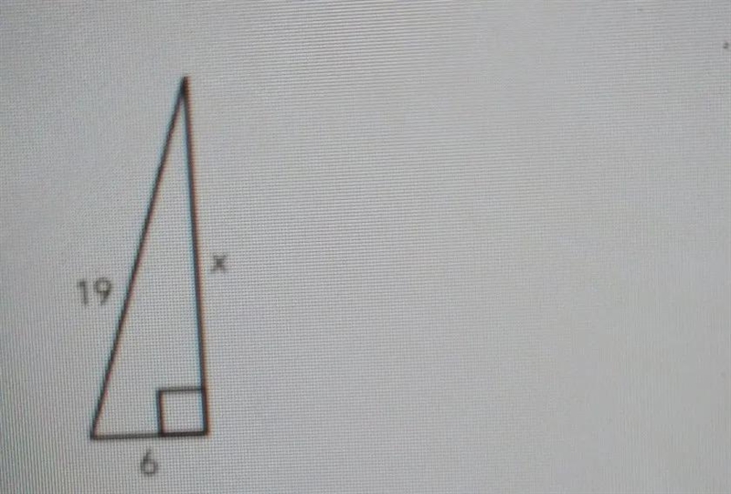 Write an equation that determine the unknown side. Then of the equation. round to-example-1