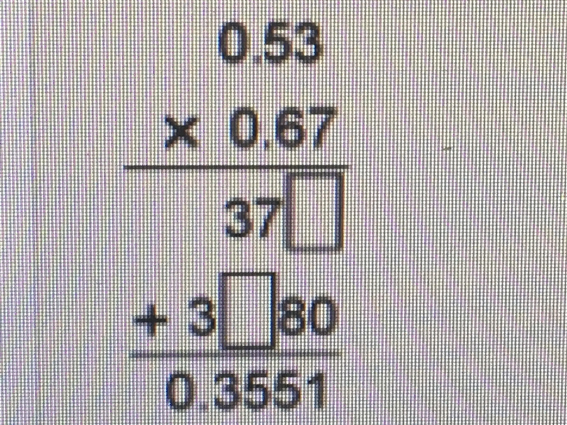 PLSSSS HLEP What Number should go in the empty boxes to complete the calculation for-example-1