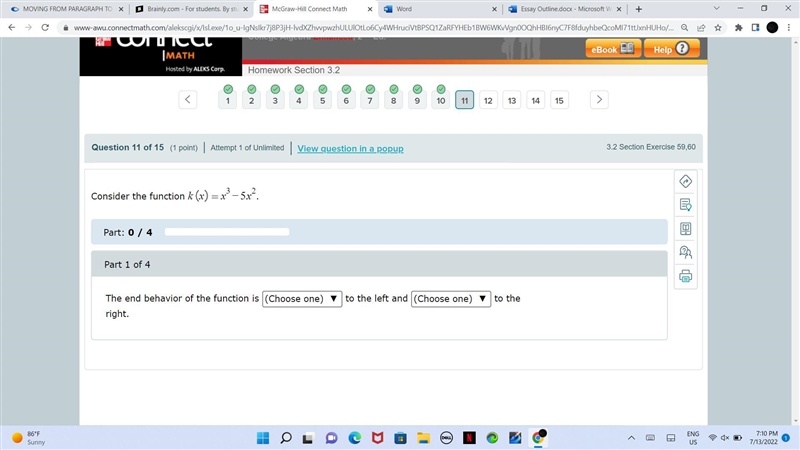 I need help with this math question all parts pleasePart 2: find y-interceptPart 3: find-example-1