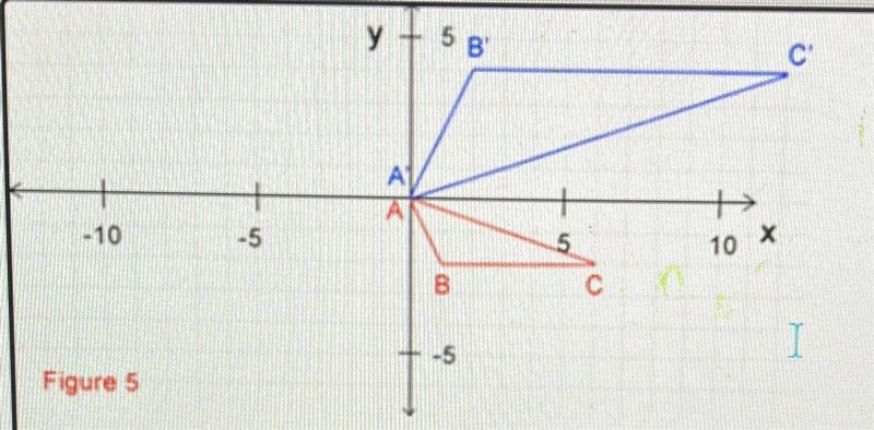 Which transformations map ABC to A’B’C in the image above? USE COORDINATE NOTATION-example-1