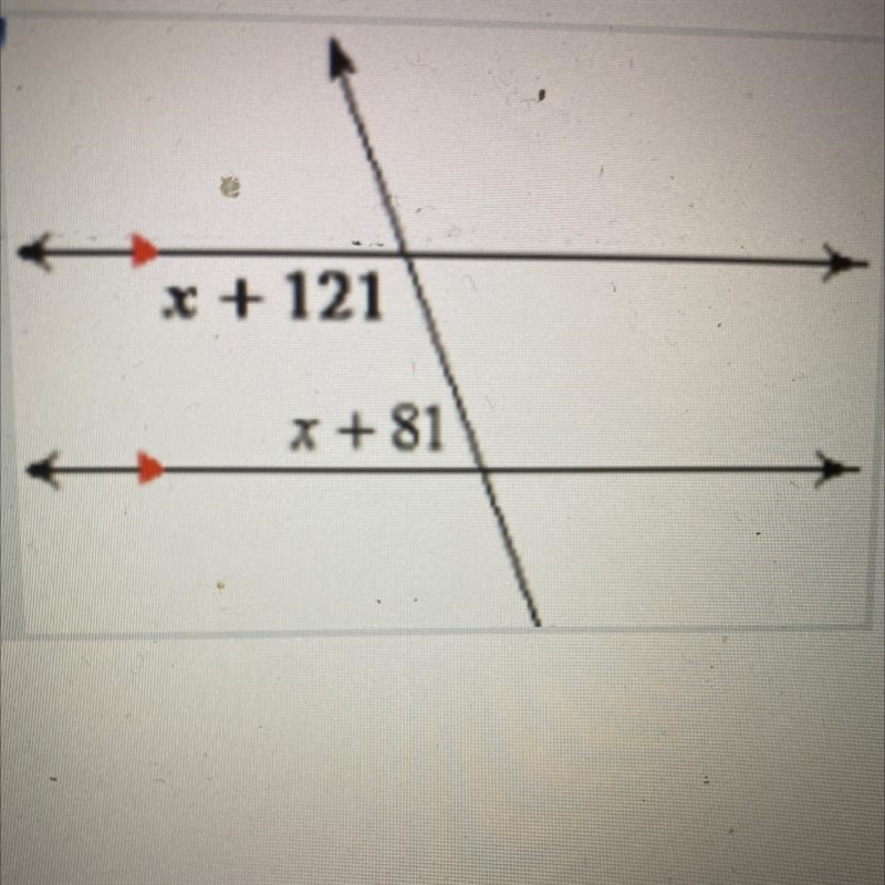 Need help in showing my child how to to thisFind the value of x?-example-1