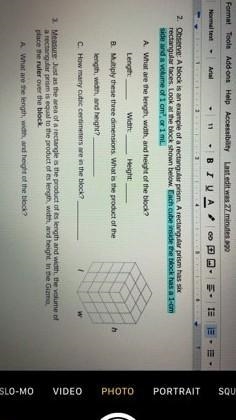 I believe with this math question it's l x w x h I have no clue.-example-1