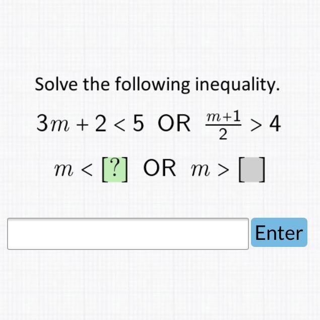 Solve the following inequality ( algebra 1 )-example-1