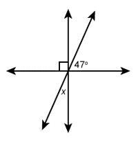 Write and solve an equation to find the measure of angle X.-example-1