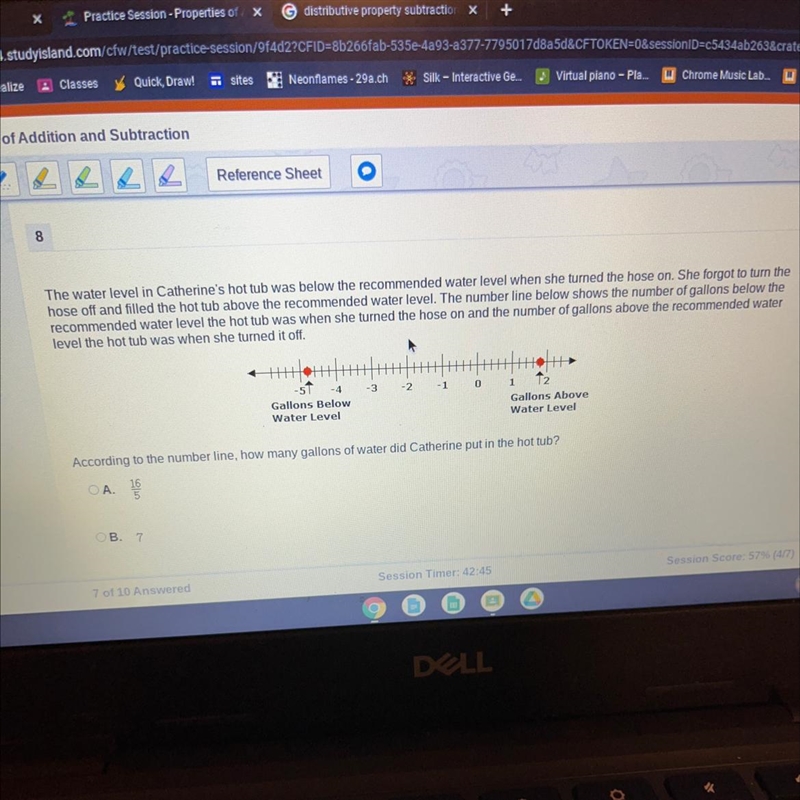 The water level in Catherine's hot tub was below the recommended water level when-example-1