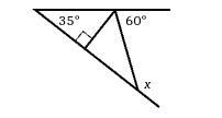 RSM Geometry Question!!! Find the value of x-example-1