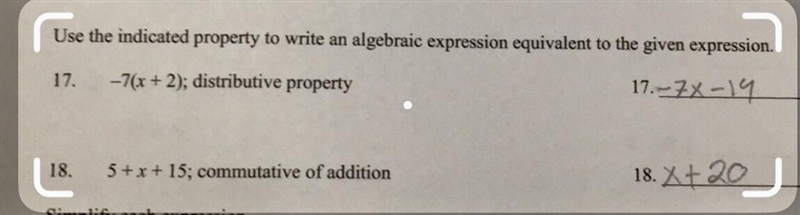 Attempted to answer them.Need help not sure if they are correct. Please help me. what-example-1