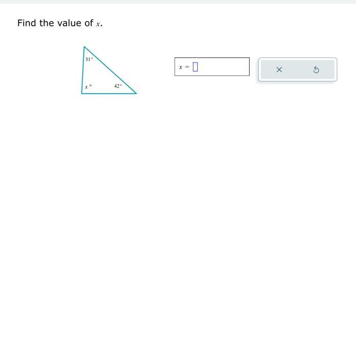 Find the value of x-example-1