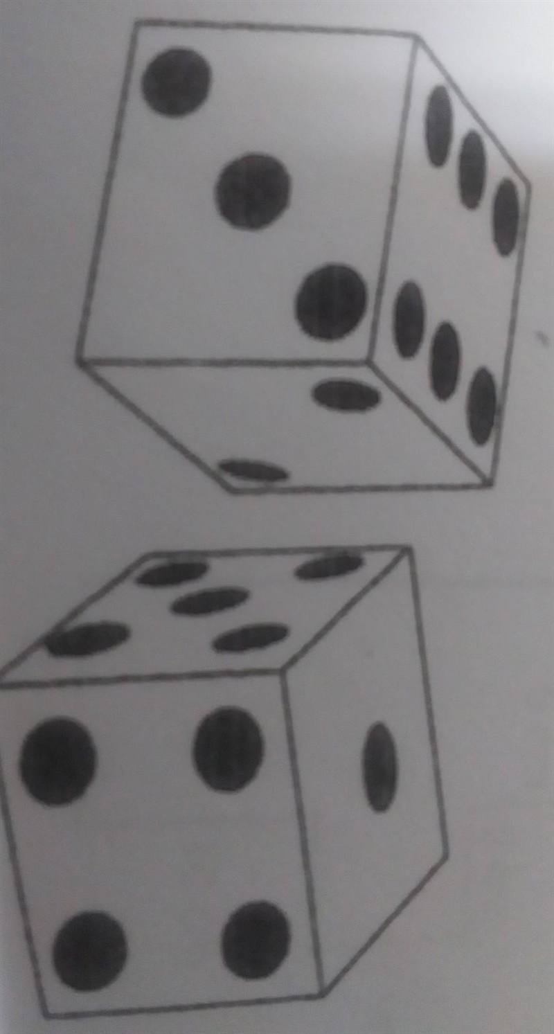 two identical number cubes are shown in the picture The Edge length of each number-example-1