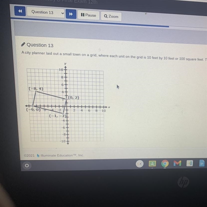 The question is: Select all the options that are true about the area and perimeter-example-1