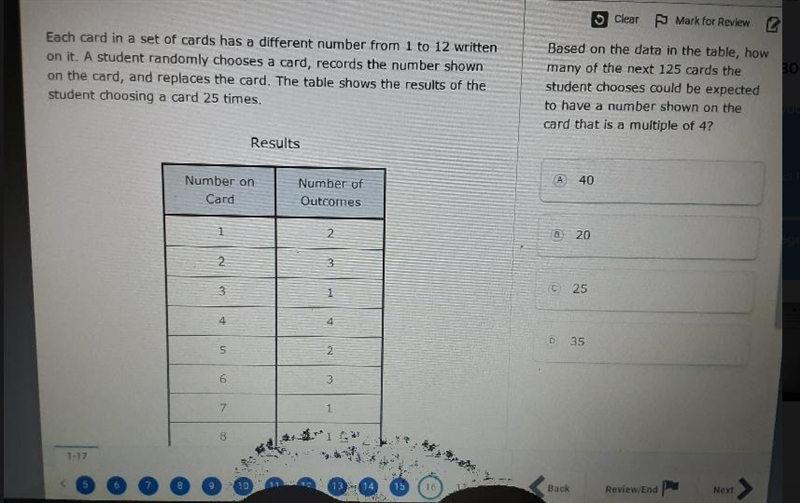 each card in a set of cards has a different number of 1 to 12 written on it a student-example-1