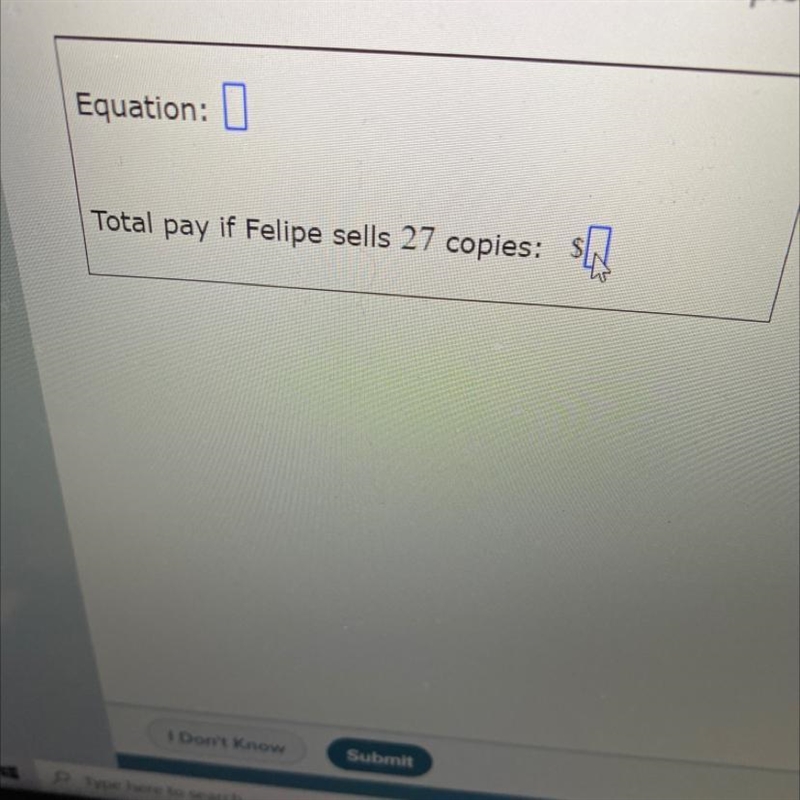 Felipe is a software salesman. His base salary is $2100 and he makes an additional-example-1