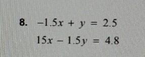 Hey tutor. can you use a graphing calculator to solve the system of linear equations-example-1