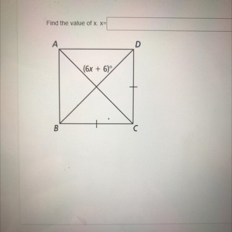 Geometry)) Find the value of x-example-1