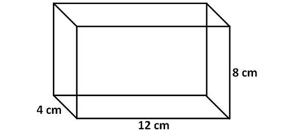 Find the volume for the following: Volume = cm³-example-1