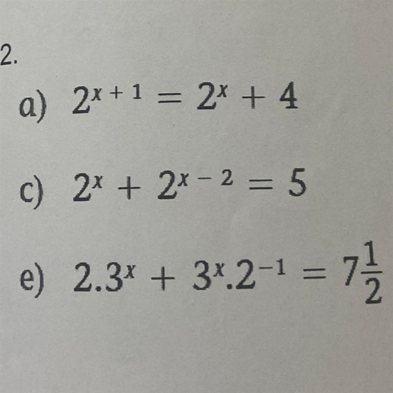 Help urgently for a maths exponential equation just need a and b!!-example-1