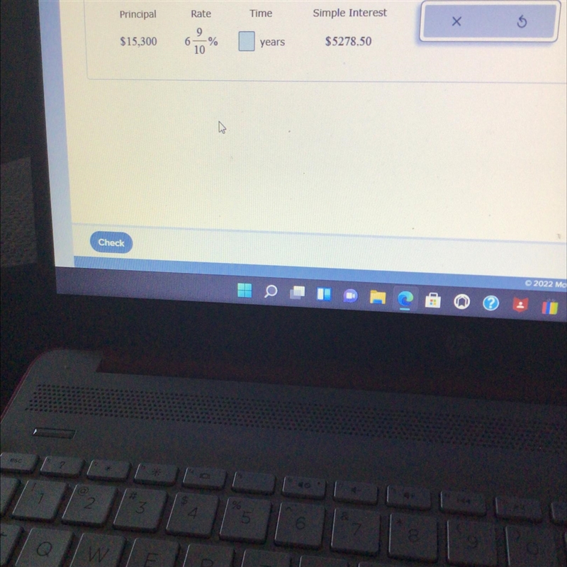 Find the missing value round the answer to the nearest year-example-1