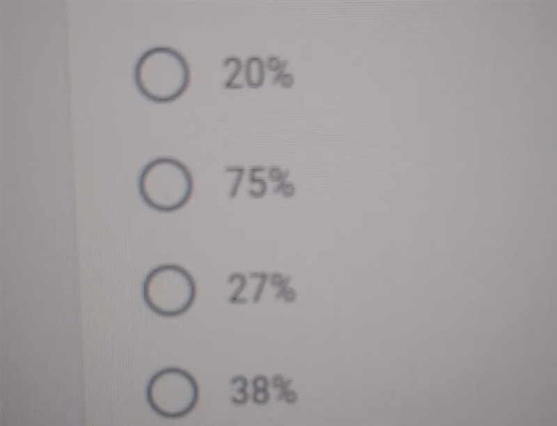 Of the 75 teachers at a school, 20 teach math. Around what percent ofthe teachers-example-1