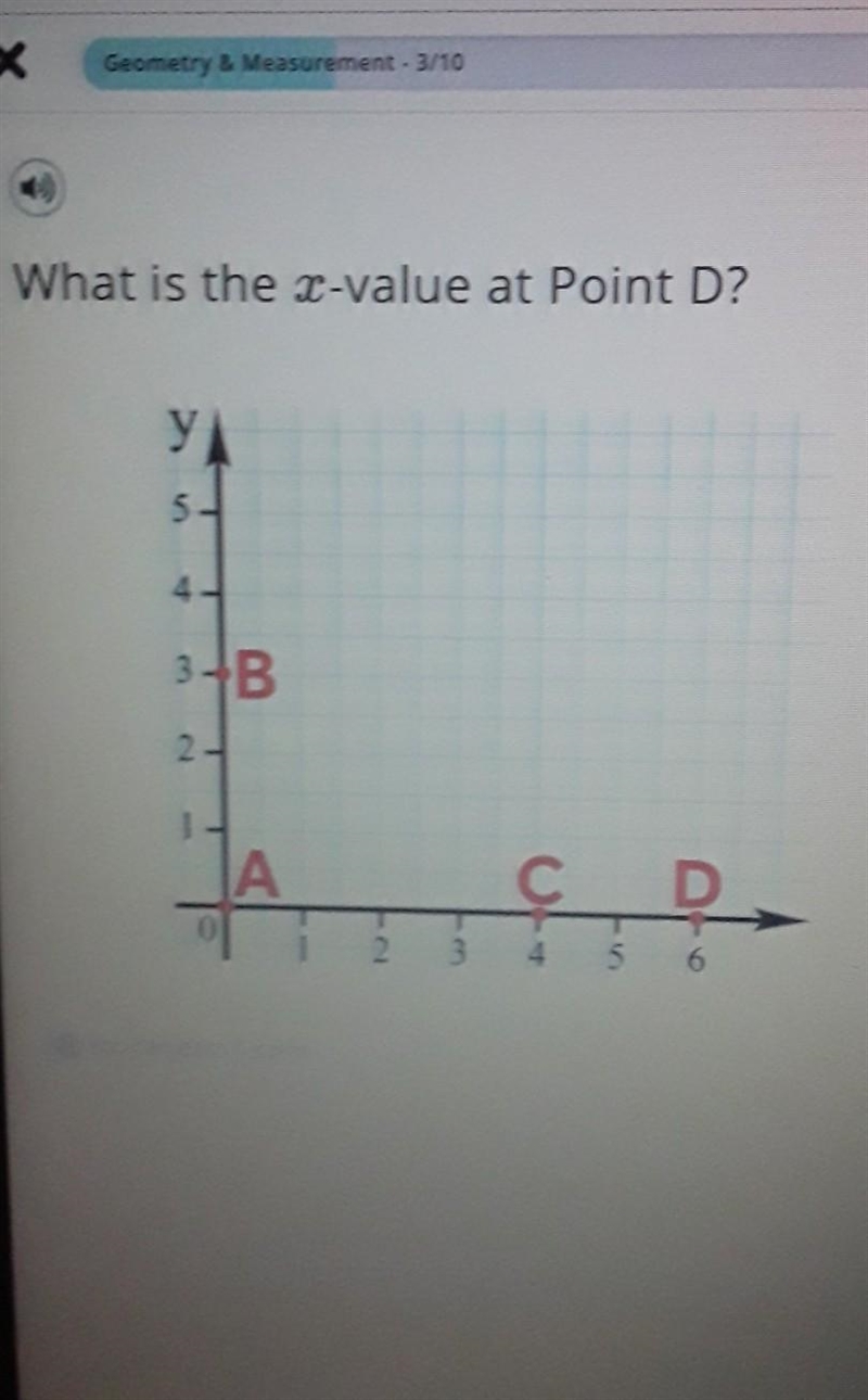 What is the x value at Point d? ​-example-1