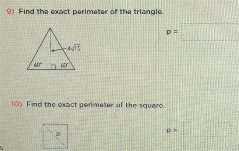 I need help with these questions it's to find perimeter.-example-1