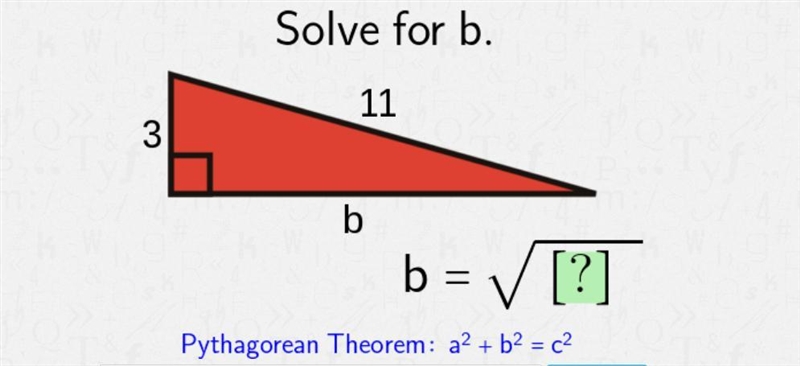 Pythagorean theorem thanks-example-1