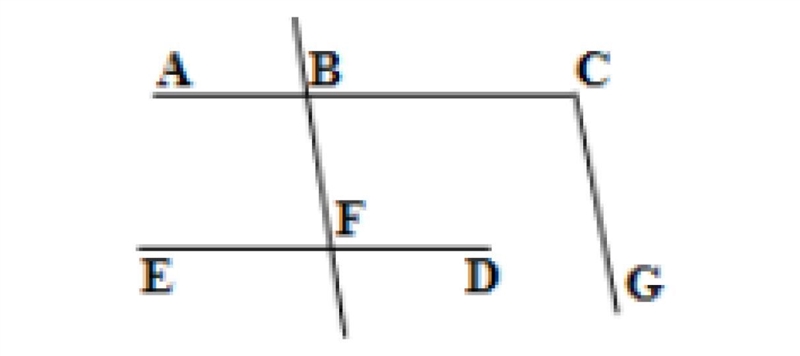 Given: FB ║ CG ∠BFE and ∠C are supplementary. Prove CA ║ FE-example-1