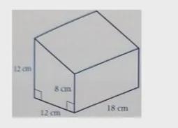 How do I solve the volume of this shape ? and how to draw the cross section of this-example-1