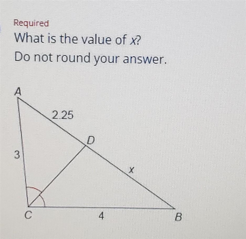 What is the value of x? Do not round your answer. ​-example-1