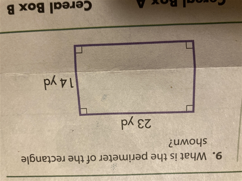 What is the perimeter of the rectangle shown?-example-1