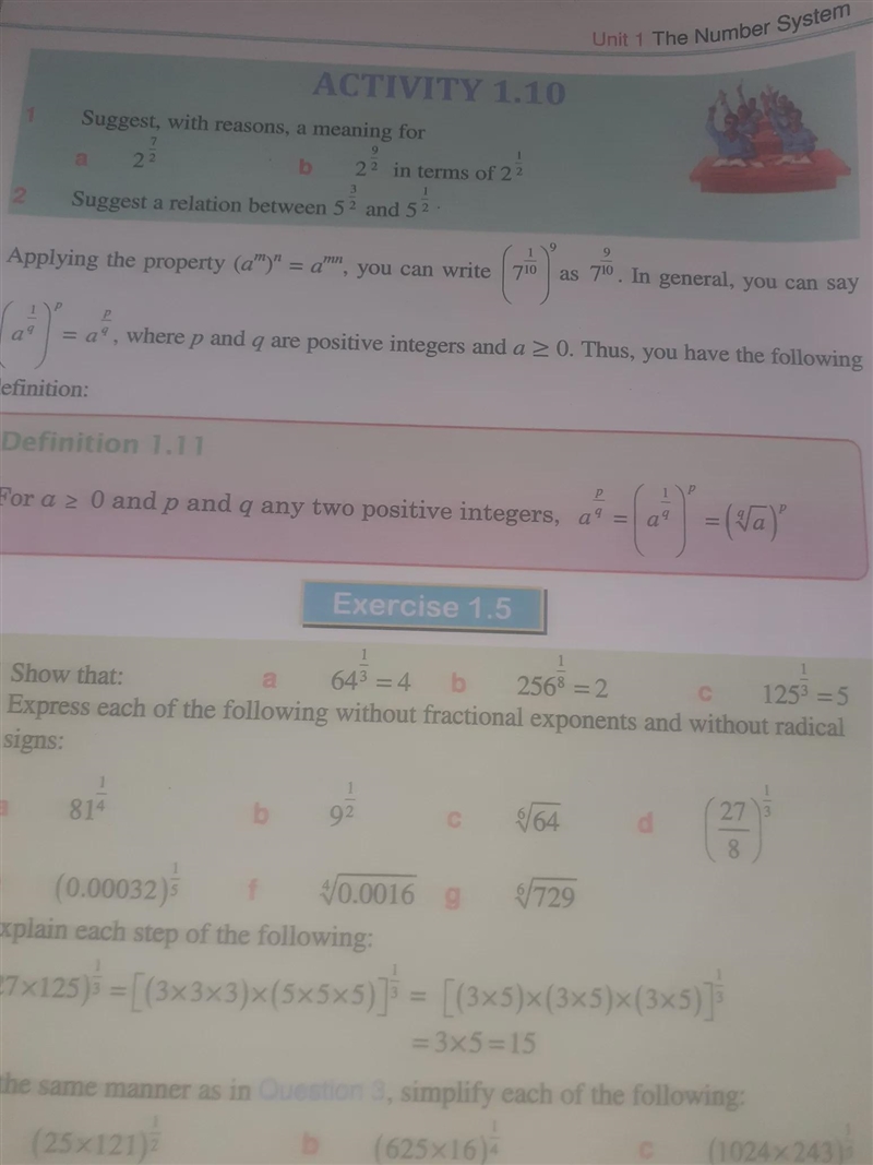 For any two real numbers a and b where b ≠0 and for all integers is this true-example-1